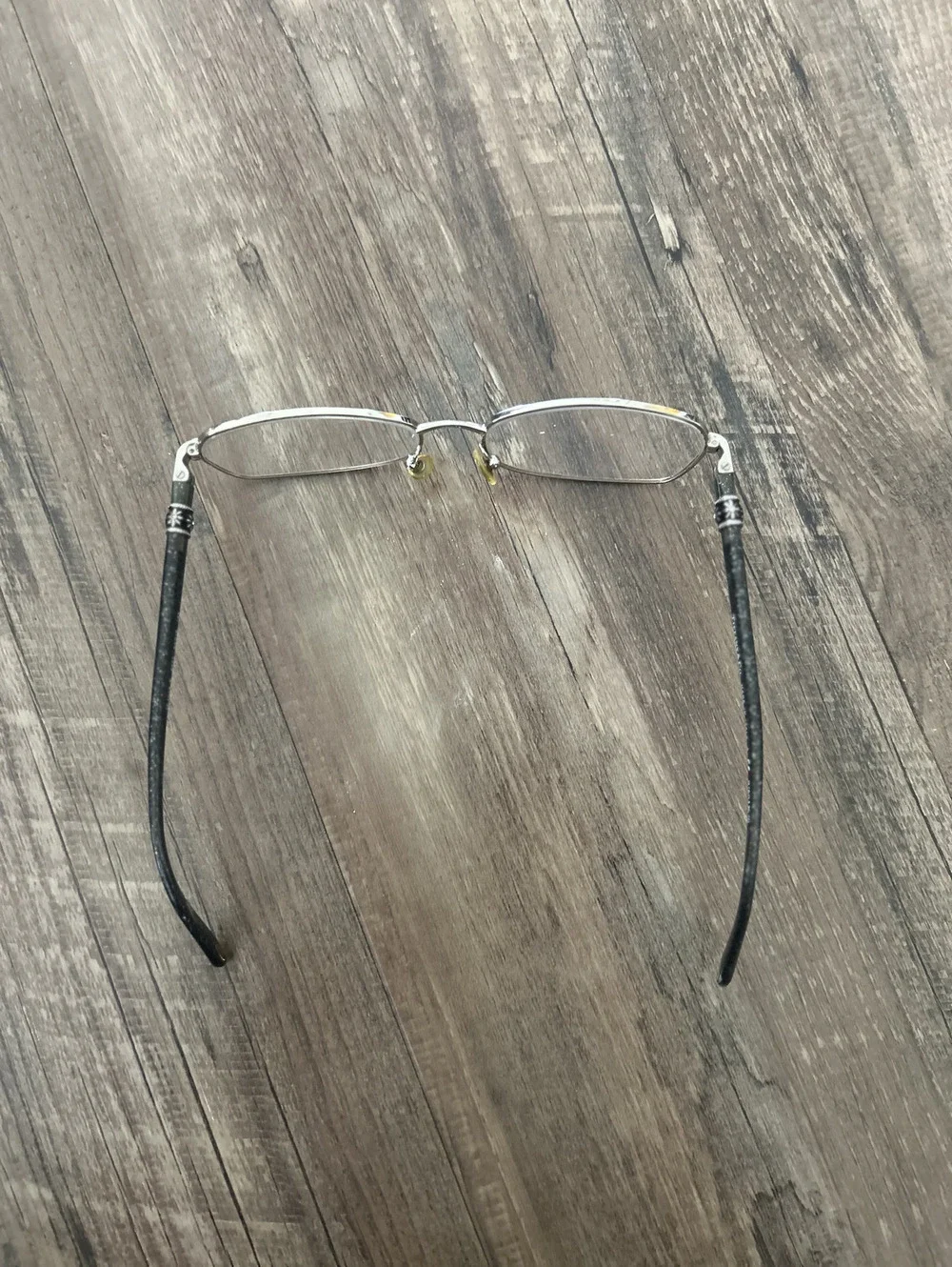 Tiffany TF 1074B 6071 Eyeglasses Glasses Silver Shimmery Black 54-16-135 No Case